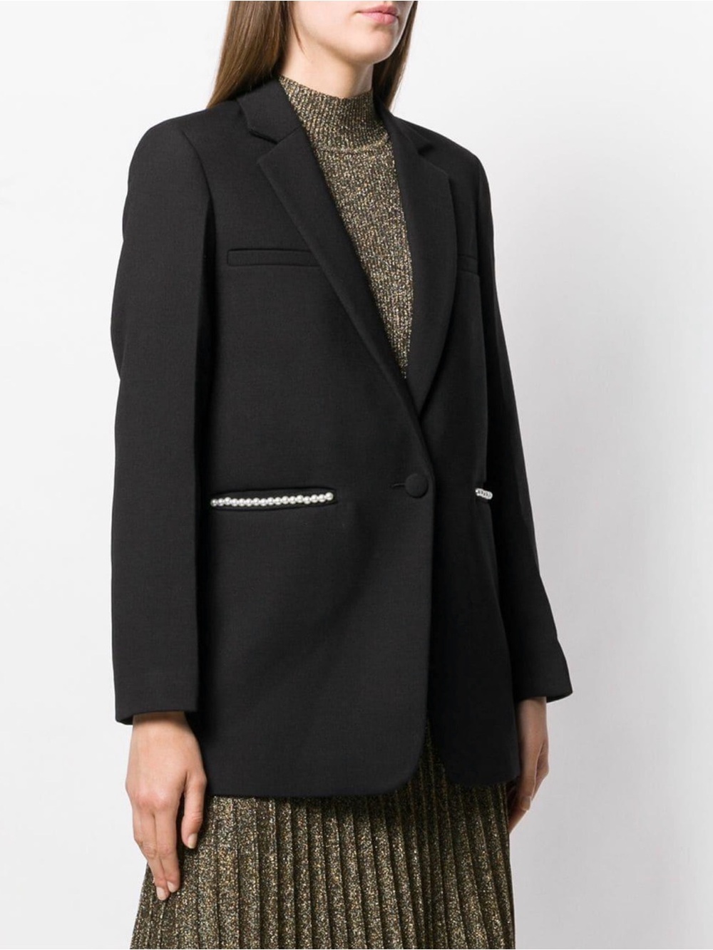 Sandro Black Tailored Blazer